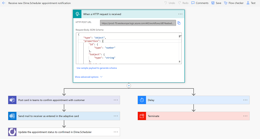 Power Automate flow