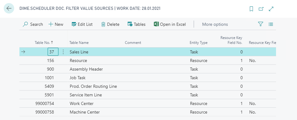 Doc Filter Value Sources