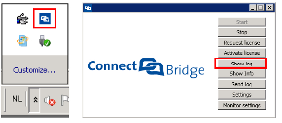 Connect Bridge Menu