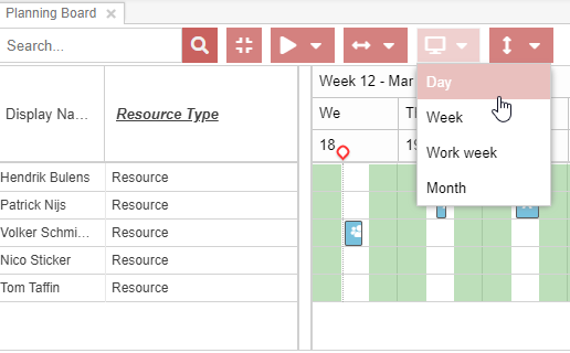 Planning board filter